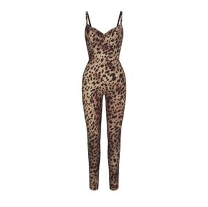 SKIMS Leopard Print Jumpsuit